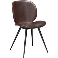 Dan-Form Cloud Eetkamerstoel Vintage Donkerbruin set van 2 - thumbnail