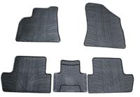 Rubbermatten passend voor Peugeot 3008/5008 2009- (T-Design 5-delig + montageclips) GL0154 - thumbnail