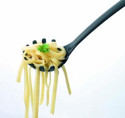 Brabantia keukenhulpen zwart nylon spaghetti lepel