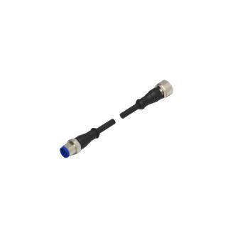 TE Connectivity 2273114-4 Sensor/actuator connector, geassembleerd M12 Aantal polen (sensoren): 5 Stekker, recht, Bus, recht 1.50 m 1 stuk(s)