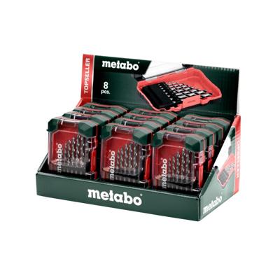 Metabo 626695000 HSS-G Metaal-spiraalboorset 8-delig 2 mm, 3 mm, 4 mm, 5 mm, 6 mm, 7 mm, 8 mm DIN 338 1 set(s)