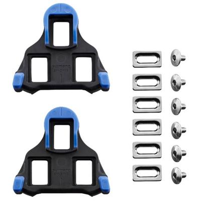Schoenplaatjes Shimano SM-SH12 Spd-SL (2 graden speling) - blauw Schoenplaatjes Shimano SM-SH12 Spd-SL (2 graden speling) - blauw