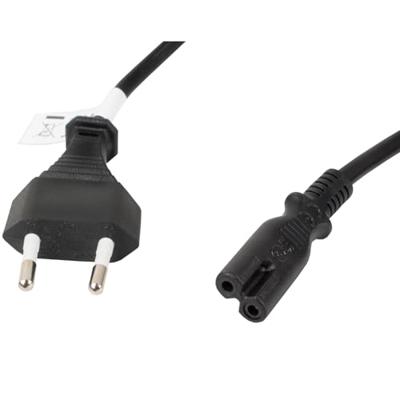 Voedingskabel Lanberg CEE 7/16 A IEC 320 C7
