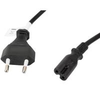 Voedingskabel Lanberg CEE 7/16 A IEC 320 C7 - thumbnail