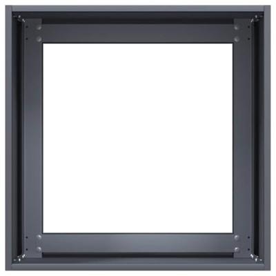 Plantenbak 40x40x40 cm koudgewalst staal antracietkleurig Plantenbak 40x40x40 cm koudgewalst staal antracietkleurig