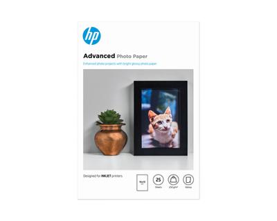 HP 25-vel fotopapier 10x15 250g