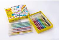 Eberhard Faber ef-551016 viltstiften glitter doos 16 kleuren - thumbnail