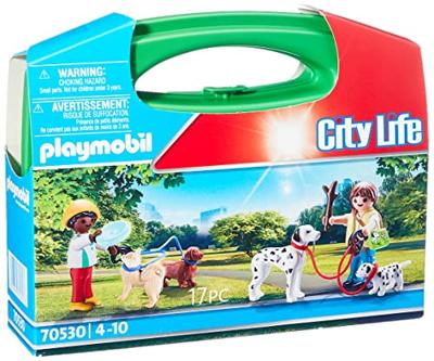 PLAYMOBIL City Life puppy speelkwartier meeneemkoffer 70530
