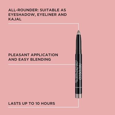 Artdeco High Performance Eyeshadow Waterproof Stylo 1.40 g 08 Benefit Silver-Grey Oogschaduw 1.4 g - thumbnail