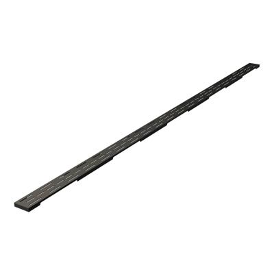 Douchegootrooster Brauer StanGrid Zwart Standaard tbv Douchegoot STD/W/PS 180x7 cm Douchegootrooster Brauer StanGrid Zwart Standaard tbv Douchegoot STD/W/PS 180x7 cm