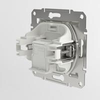 Schneider Electric EPH3270321D TV-doorvoercontactdoos Asfora Wit (RAL 9003) 1 stuk(s) - thumbnail