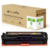 G&G Toner vervangt Canon 125A, 128A, 131X, 716Y, 731Y Compatibel Geel 1400 bladzijden Reborn remanufactured 21203 - thumbnail