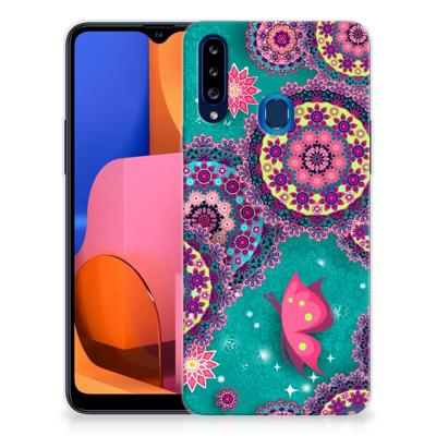 Samsung Galaxy A20s | Hoesje maken | Cirkels en Vlinders