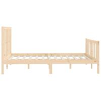 Bedframe massief hout 140x200 cm - thumbnail