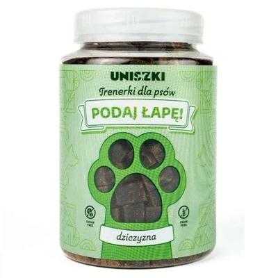UNISZKI Podaj łapę Treats Game - traktatie voor hond - 210g