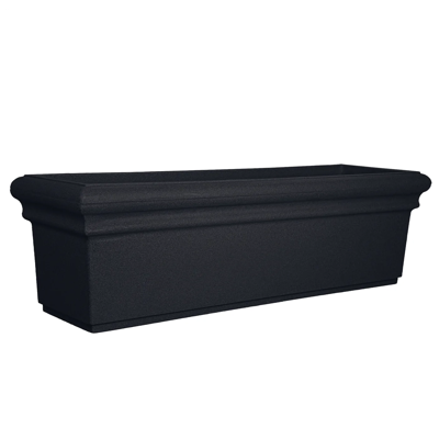 90L zwarte raamplantenbak bloempot Prestige - Prestige 90L zwarte raamplantenbak bloempot Prestige - Prestige