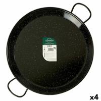 Pan La Dehesa 0260-LD 0260-LD Zwart Geëmailleerd Staal Ø 60 cm (4 Stuks) - thumbnail