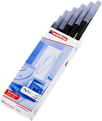 Brushpen edding 1340 zilvergrijs | 10 stuks Brushpen edding 1340 zilvergrijs | 10 stuks