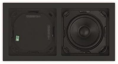 TechniSat DIGITRADIO UP 1 - DAB+ inbouwradio voor installatie in elke dubbele inbouwdoos, DAB, FM, dimbaar LCD-display, wekker, inslaapfunctie, 2 watt (RMS), kleur: zwart, 15,1 x 8 x 4,5 cm