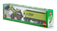 Siku 1949 tractor met frontlader, dolly en kiepwagen 1:50 - thumbnail