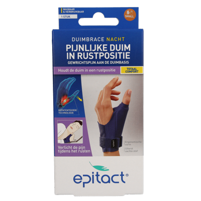 Duim orthese nacht links maat S 1 Stuks