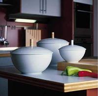 THOMAS - Loft White - Schaal rond 15cm - thumbnail