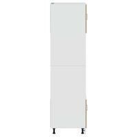 Ovenkasten 2 st Kalmar bewerkt hout sonoma eikenkleurig - thumbnail