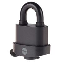 Sleutelslot Yale Rechthoekig Zwart - thumbnail