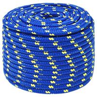 Boottouw 14 mm 100 m polypropeen blauw - thumbnail