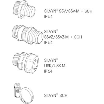 LAPP 61793650 SILVYN® SP-PU 16x20 BK Beschermslang Zwart 16 mm 25 m