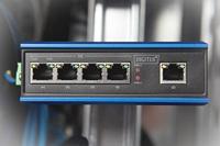 Digitus DN-651120 Industrial Ethernet Switch 10 / 100 / 1000 MBit/s IEEE 802.3af (12.95 W), IEEE 802.3at (25.5 W) - thumbnail