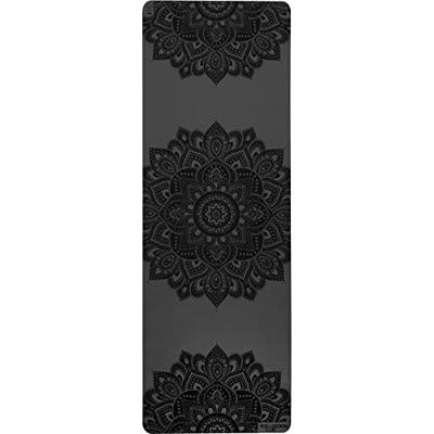 Yoga Design Lab Yogamat 'Mandala Charcoal Infinity Mat' 5 mm - 180 x 61 cm