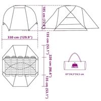 Vistent 5-persoons waterdicht camouflage - thumbnail