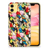 Apple iPhone 11 | TPU Hoesje | Birds - thumbnail