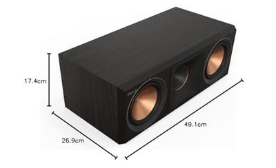 Klipsch: RP-500C II Centerspeaker - Zwart