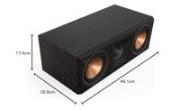Klipsch: RP-500C II Centerspeaker - Zwart - thumbnail