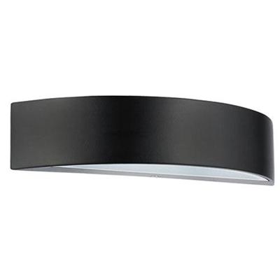 Aluminium LED Buitenlamp Mesa - Mat Zwart - 5.5W Natuurlijk Wit 4100K