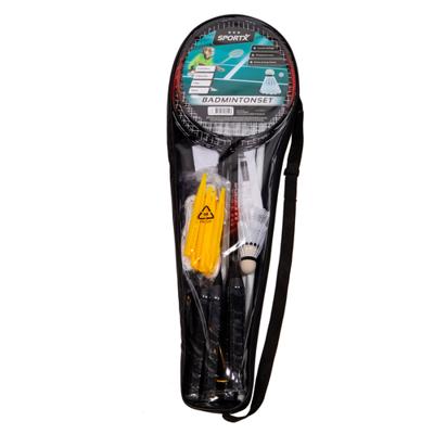SportX badmintonset met net