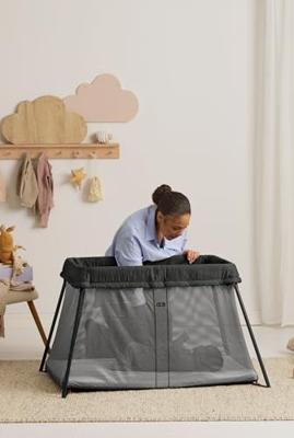 Campingbed Light BABYBJORN zwart