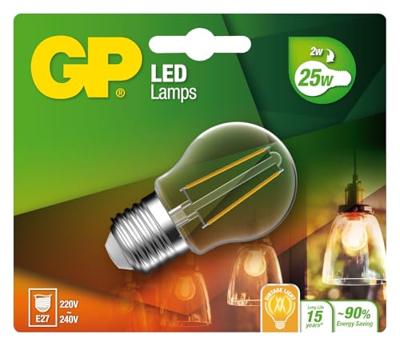 GP Lighting Gp Led Mini Globe Fila. 2w E27