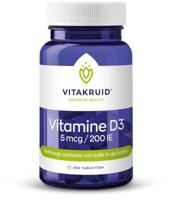 Vitakruid Vitamine D3 5 mcg / 200 IE Tabletten - thumbnail