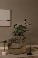 Lucide TIPIK - Oplaadbare Vloerlamp - Accu/Batterij - LED 3 StepDim - 1x3W 2700K - Zwart - thumbnail