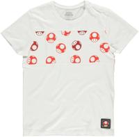 Nintendo - Super Mario AOP Mushroom Men's T-shirt - thumbnail