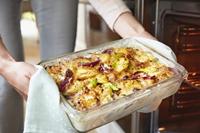 Tefal K30103 MasterSeal Glazen Vershoudbakje 0.9L Rood - thumbnail