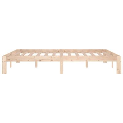 Bedframe massief hout 150x200 cm