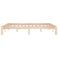 Bedframe massief hout 150x200 cm - thumbnail