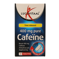 Lucovitaal Pure Cafeïne 400 mg Tabletten - thumbnail
