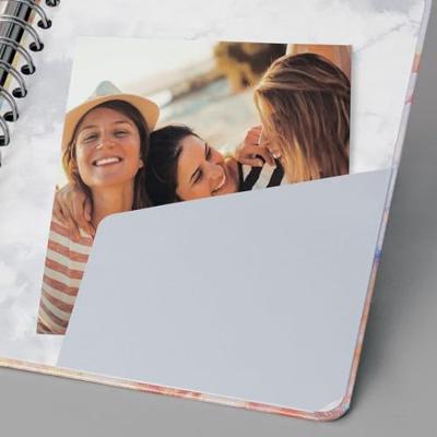 Sigel Jolie® sweet dots JN601 Notitieblok met spiraalrug Dotted (punten) Wit, Zwart, Roze 120 vellen DIN A5