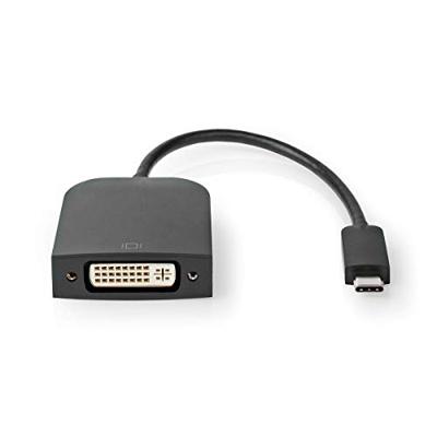 Nedis USB-C Adapter | USB-C Male naar DVI-D 24+1-Pins Female | 0.2 m | 1 stuks - CCGP64552BK02 CCGP64552BK02