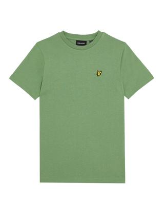 Plain T-shirt X576 Smoke Green